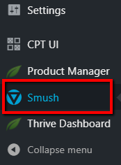 элемент «Smush» 