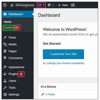 Обновления в WordPress